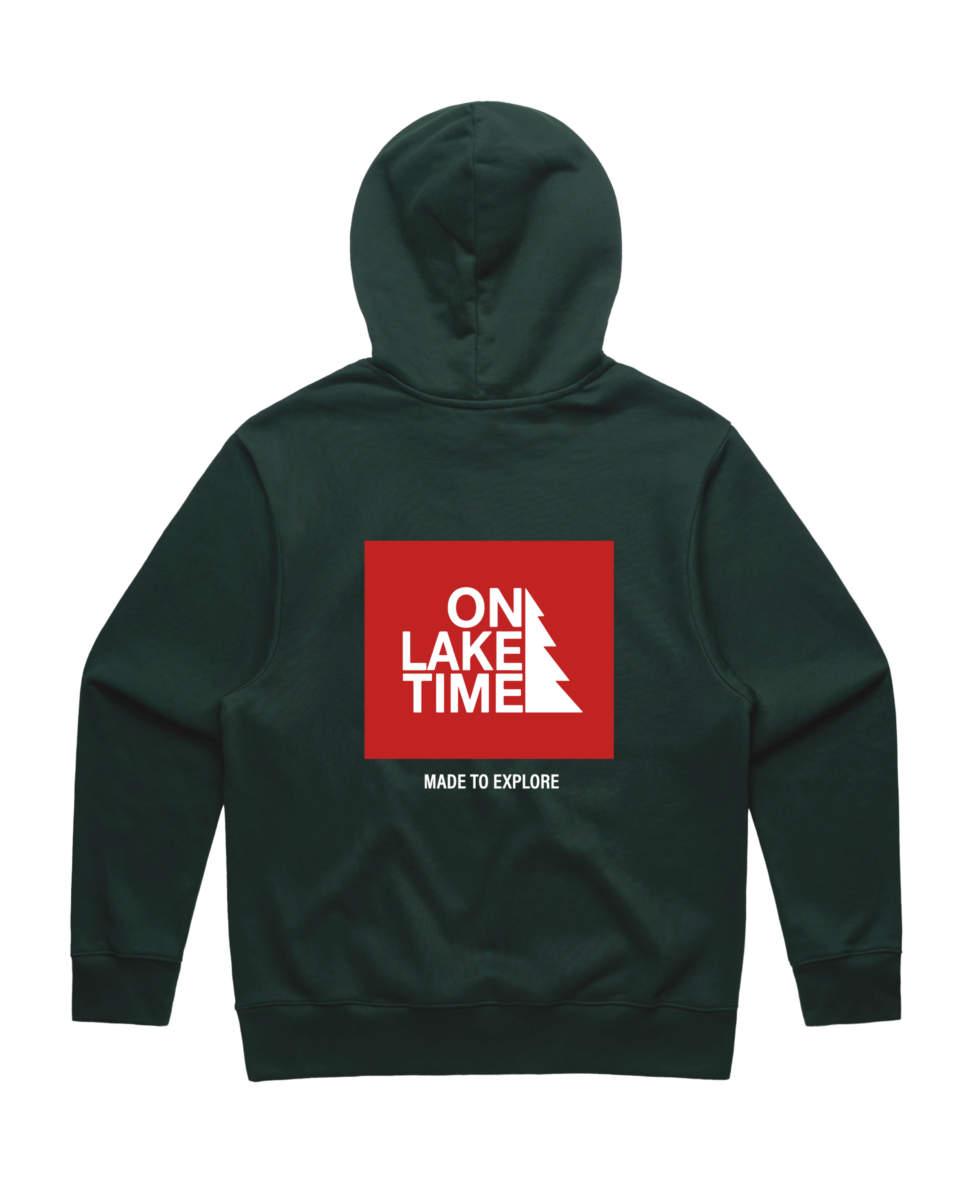 OnLakeTime Box logo - Hoodie - Explr