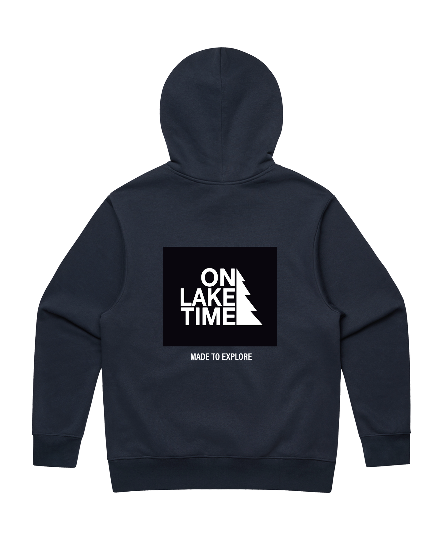 OnLakeTime Box logo - Hoodie - Explr