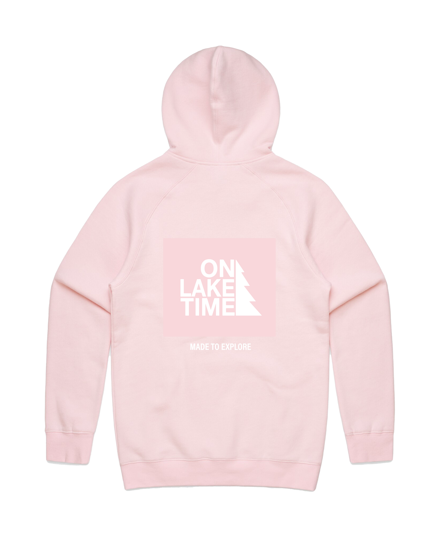 OnLakeTime Box logo - Hoodie - Explr