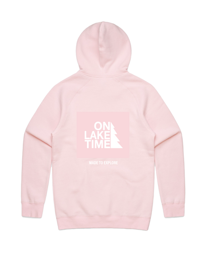 OnLakeTime Box logo - Hoodie - Explr