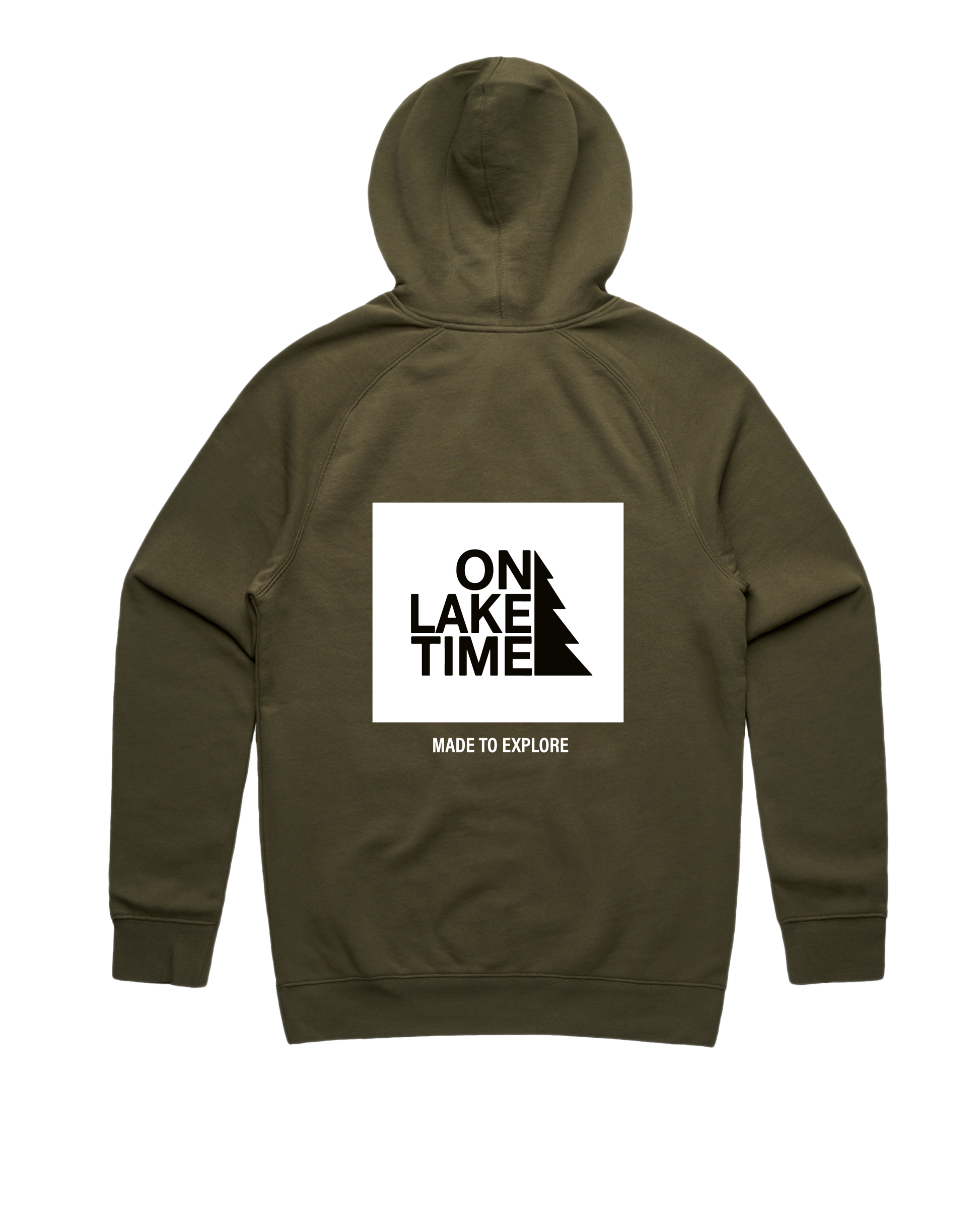 OnLakeTime Box logo - Hoodie - Explr