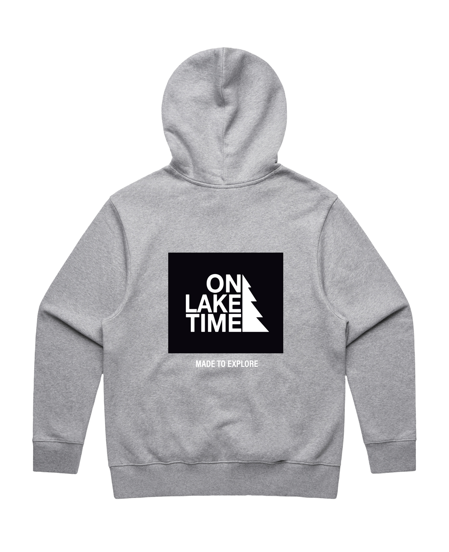 OnLakeTime Box logo - Hoodie - Explr