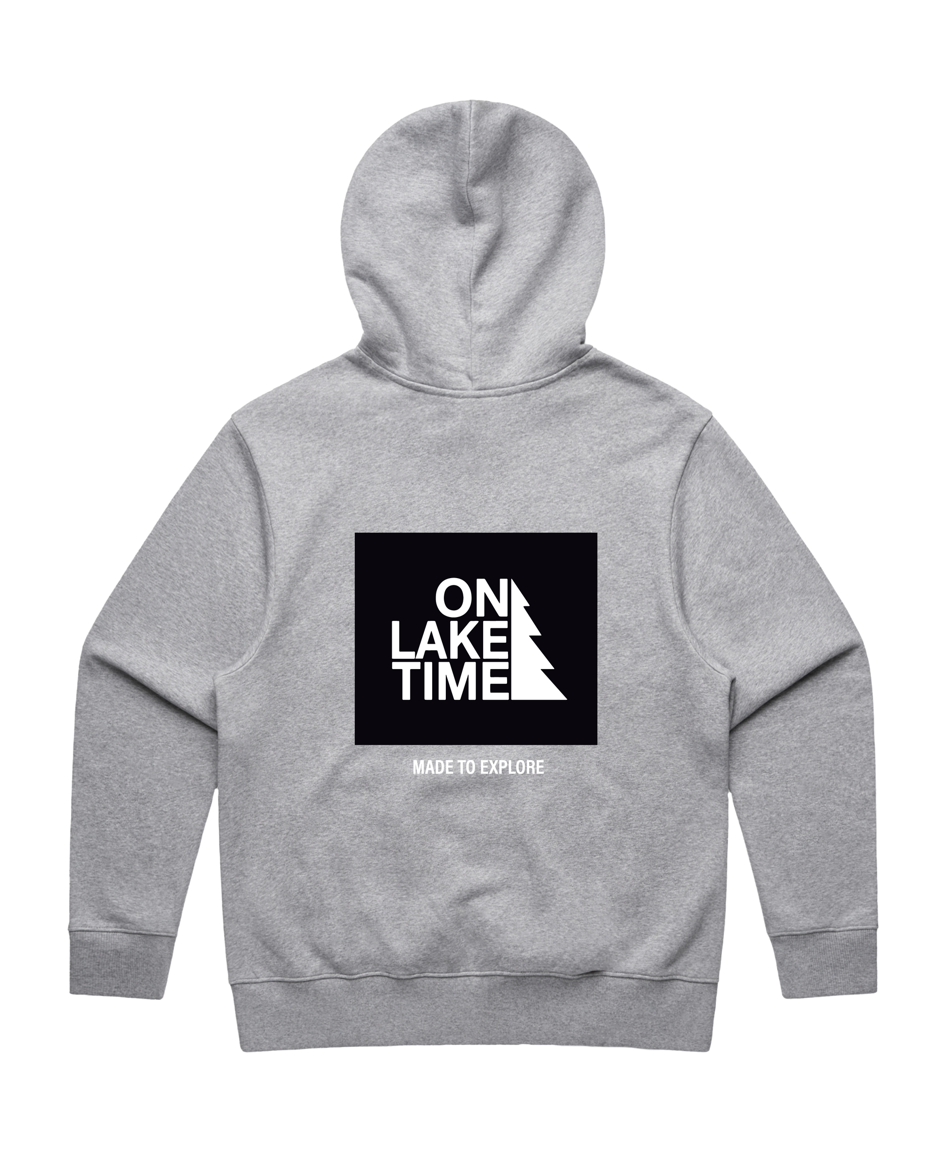 OnLakeTime Box logo - Hoodie - Explr