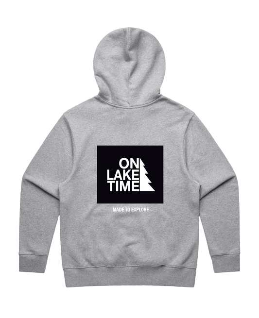 OnLakeTime Box logo - Hoodie - Explr